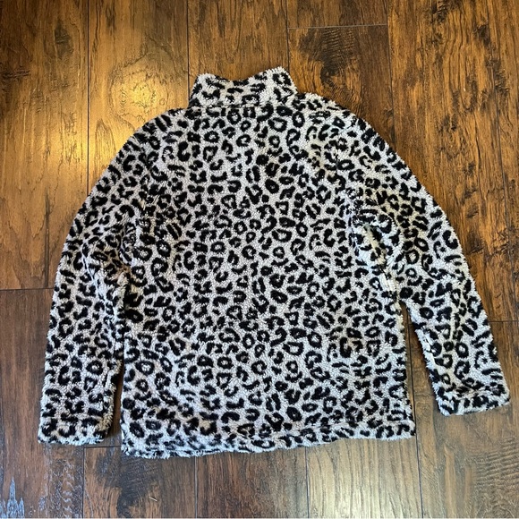 Just Be Black and White Fleece Jacket - Picture 2 of 5